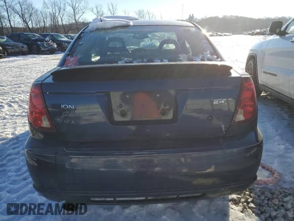 2007 Saturn ION with VIN 1G8AW15B87Z129221, listed as a Copart auction lot 87710125 with 118,589 mi miles and Salvage title. Bid and sale history available at DreamBid. Image 6.