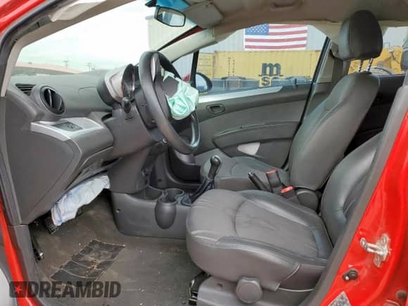 2014 Chevrolet Spark LS with VIN KL8CA6S98EC478206, listed as a Copart auction lot 71552795 with Not provided miles and Salvage title. Bid and sale history available at DreamBid. Image 7.