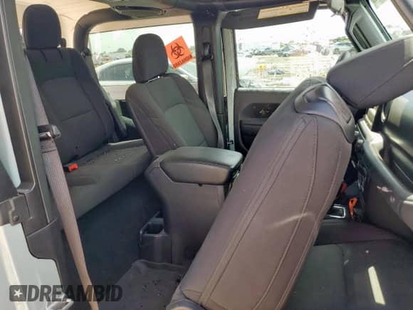 2023 Jeep Wrangler Sport with VIN 1C4HJXAG2PW650279, listed as a Copart auction lot 65038835 with 10,349 mi miles and Salvage title. Bid and sale history available at DreamBid. Image 10.