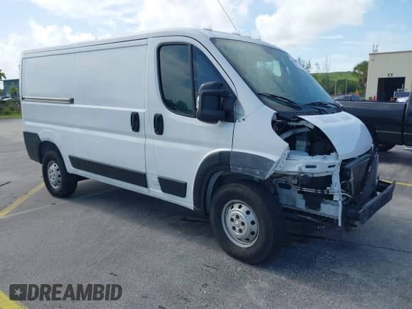 2019 Ram ProMaster Cargo with VIN 3C6TRVAG9KE502177, listed as a IAAI auction lot 42833179 with 160,203 mi miles and . Bid and sale history available at DreamBid. Image 1.