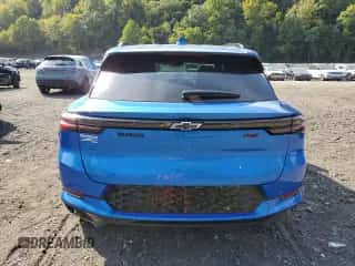 2025 Chevrolet Equinox EV RS with VIN 3GN7DSRP7SS238994, listed as a Copart auction lot 83827395 with 152 mi miles and Salvage title. Bid and sale history available at DreamBid. Image 6.