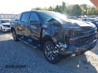 2022 Chevrolet Silverado 1500 RST with VIN 1GCUDEEDXNZ568970, listed as a IAAI auction lot 42051665 with 50,251 mi miles and . Bid and sale history available at DreamBid. Image 1.