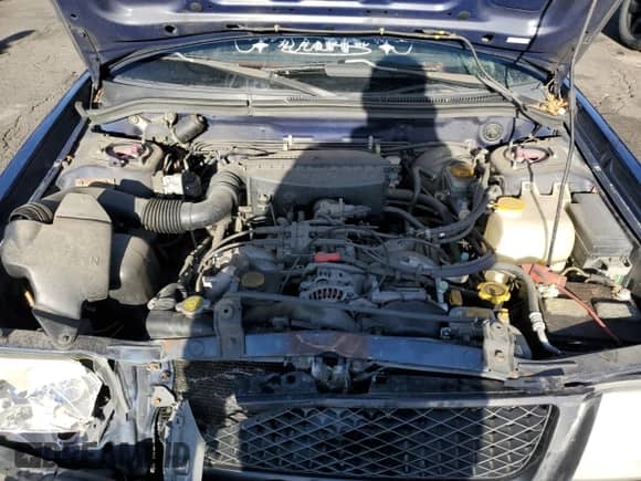 2001 Subaru Forester S with VIN JF1SF65501G713476, listed as a Copart auction lot 51933395 with 190,622 mi miles and Non repairable. Bid and sale history available at DreamBid. Image 13.