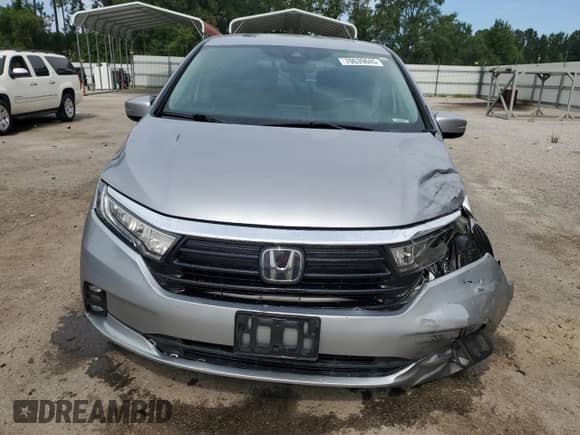 2021 Honda Odyssey EX-L with VIN 5FNRL6H74MB011108, listed as a Copart auction lot 70639845 with 154,827 mi miles and Salvage title. Bid and sale history available at DreamBid. Image 5.