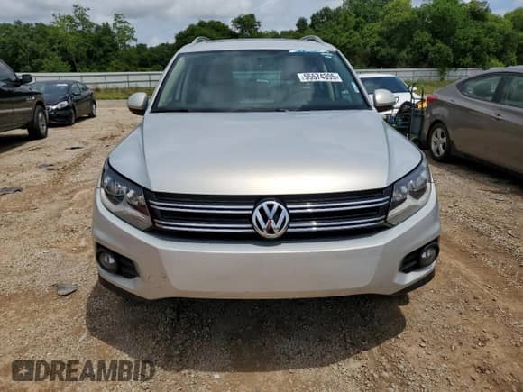 2013 Volkswagen Tiguan SE with VIN WVGAV7AX0DW556558, listed as a Copart auction lot 55574395 with 94,882 mi miles and Salvage title. Bid and sale history available at DreamBid. Image 5.