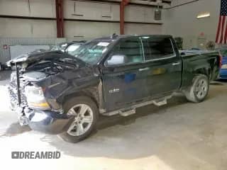 2018 Chevrolet Silverado 1500 Custom с VIN 3GCPCPEC9JG409077, выставлен на аукционе Copart как лот 68630205 с пробегом 176 479 миль миль и Списание • Salvage title. История ставок и продаж доступна на DreamBid. Изображение 1.