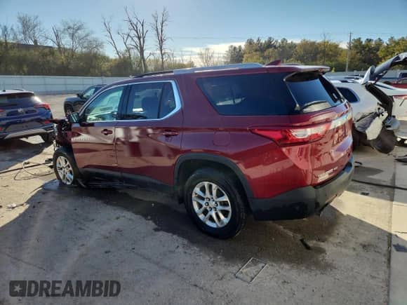 2018 Chevrolet Traverse LT Cloth с VIN 1GNEVGKW0JJ117372, выставлен на аукционе Copart как лот 85843685 с пробегом 138 885 миль миль и На запчасти • Non repairable. История ставок и продаж доступна на DreamBid. Изображение 2.