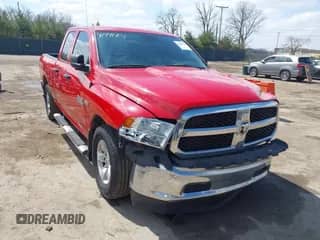 2016 Ram 1500 Express z VIN 1C6RR6FT9GS292822, wystawiony jako IAAI lot #41991701 z przebiegiem 122 813 mil mil oraz . Historia ofert i sprzedaży dostępna na DreamBid. Obrazek 1.