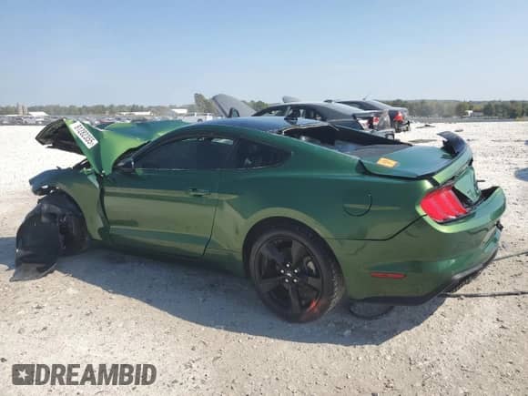 2022 Ford Mustang EcoBoost with VIN 1FA6P8TH1N5128222, listed as a Copart auction lot 81282355 with Not provided miles and Non repairable. Bid and sale history available at DreamBid. Image 2.