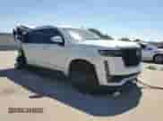 2021 Cadillac Escalade ESV Sport Platinum with VIN 1GYS4RKLXMR274214, listed as a Copart auction lot 71065314 with 47,176 mi miles and Salvage title. Bid and sale history available at DreamBid. Image 4.