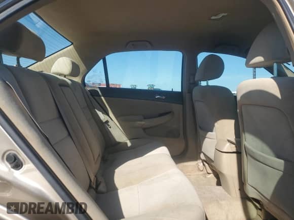 2005 Honda Accord LX z VIN 1HGCM56415A163753, wystawiony jako Copart lot #83934265 z przebiegiem 140 078 mil mil oraz Szkoda całkowita • Salvage title. Historia ofert i sprzedaży dostępna na DreamBid. Obrazek 10.