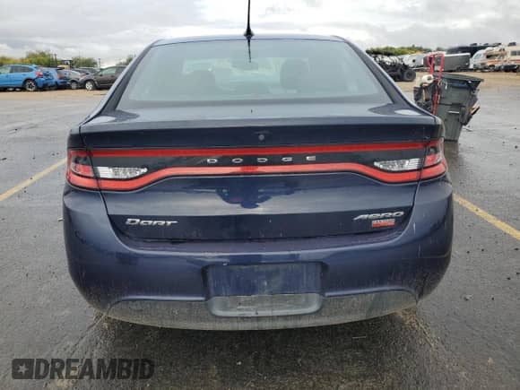2013 Dodge Dart Aero with VIN 1C3CDFAH4DD216140, listed as a Copart auction lot 85333455 with 110,639 mi miles and Salvage title. Bid and sale history available at DreamBid. Image 6.