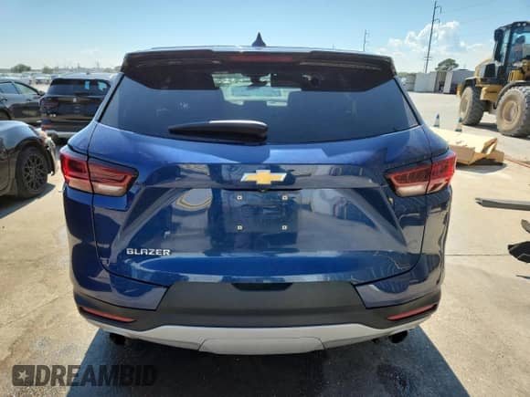 2023 Chevrolet Blazer LT with VIN 3GNKBCR40PS143731, listed as a Copart auction lot 84727265 with 77,305 mi miles and Salvage title. Bid and sale history available at DreamBid. Image 6.