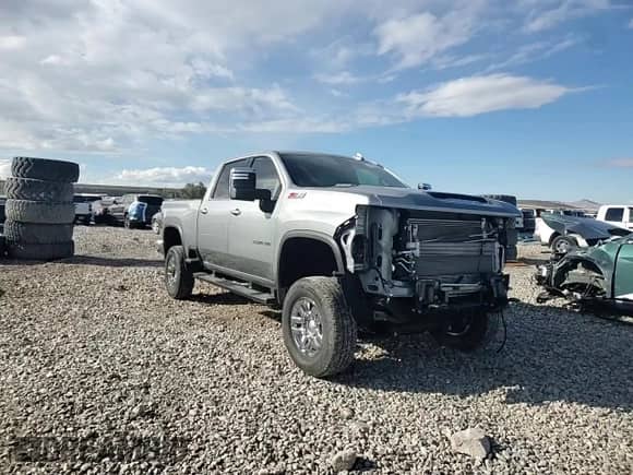 2024 Chevrolet Silverado 3500HD LTZ с VIN 2GC4YUEY0R1220465, выставлен на аукционе Copart как лот 78517494 с пробегом 10 507 миль миль и Списание • Salvage title. История ставок и продаж доступна на DreamBid. Изображение 14.