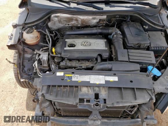 2014 Volkswagen Tiguan S with VIN WVGAV3AX5EW507298, listed as a Copart auction lot 66564385 with 125,872 mi miles and Salvage title. Bid and sale history available at DreamBid. Image 12.