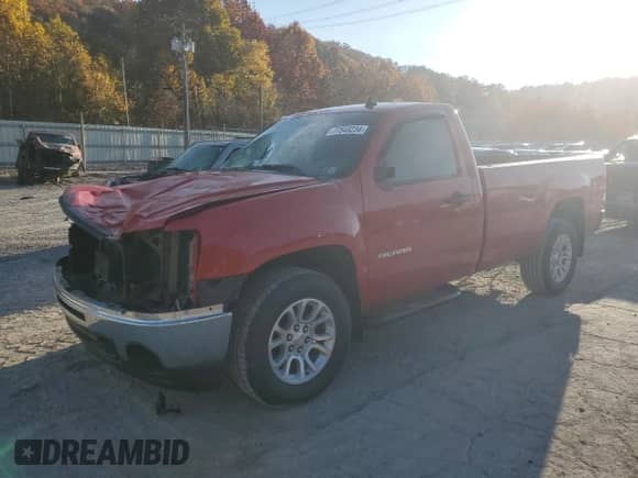2011 GMC Sierra 1500 Work Truck with VIN 1GTN2TE02BZ128071, listed as a Copart auction lot 77548234 with 31,006 mi miles and Salvage title. Bid and sale history available at DreamBid. Image 1.