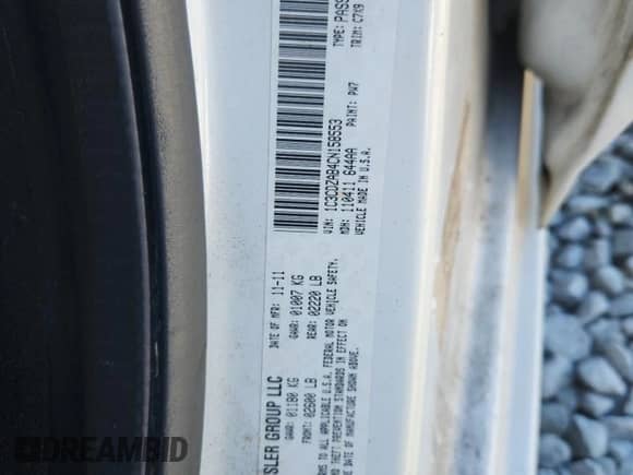 2012 Dodge Avenger SE с VIN 1C3CDZAB4CN158553, выставлен на аукционе Copart как лот 86996365 с пробегом 150 436 миль миль и Списание • Salvage title. История ставок и продаж доступна на DreamBid. Изображение 12.