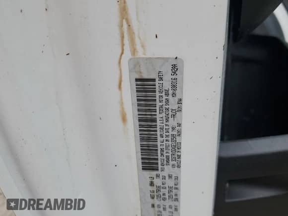 2016 Ram ProMaster Cargo с VIN 3C6TRVDGXGE122509, выставлен на аукционе Copart как лот 80576444 с пробегом Не указан миль и Списание • Salvage title. История ставок и продаж доступна на DreamBid. Изображение 14.