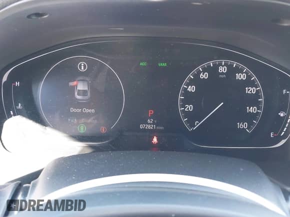 2019 Honda Accord Sport with VIN 1HGCV1F34KA094095, listed as a IAAI auction lot 43441565 with 72,821 mi miles and . Bid and sale history available at DreamBid. Image 7.