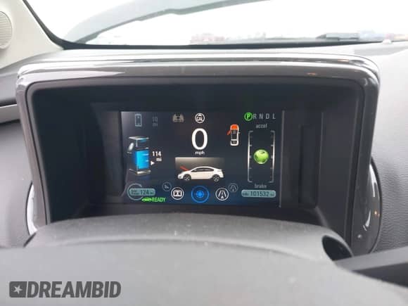 2012 Chevrolet Volt with VIN 1G1RD6E44CU121775, listed as a IAAI auction lot 41475487 with 101,532 mi miles and . Bid and sale history available at DreamBid. Image 7.