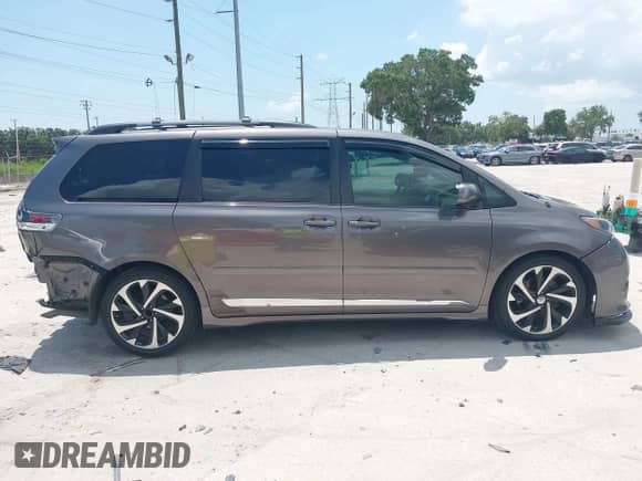 2012 Toyota Sienna SE with VIN 5TDXK3DC8CS248769, listed as a IAAI auction lot 42853132 with 192,225 mi miles and . Bid and sale history available at DreamBid. Image 13.