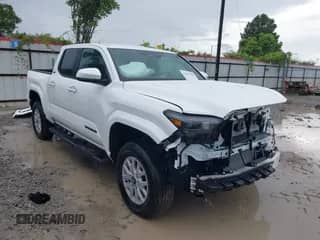2025 Toyota Tacoma SR5 with VIN 3TMKB5FN8SM030608, listed as a IAAI auction lot 42695838 with 2,141 mi miles and . Bid and sale history available at DreamBid. Image 1.