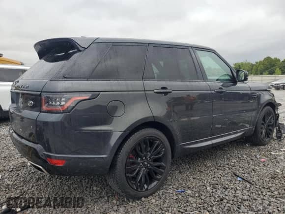 2018 Land Rover Range Rover Sport with VIN SALWR2RE9JA184482, listed as a Copart auction lot 67493055 with 64,306 mi miles and Salvage title. Bid and sale history available at DreamBid. Image 3.