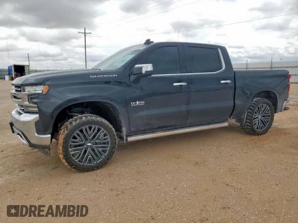 2019 Chevrolet Silverado 1500 LTZ с VIN 1GCPWEED2KZ140992, выставлен на аукционе Copart как лот 63508025 с пробегом 108 728 миль миль и Списание • Salvage title. История ставок и продаж доступна на DreamBid. Изображение 1.