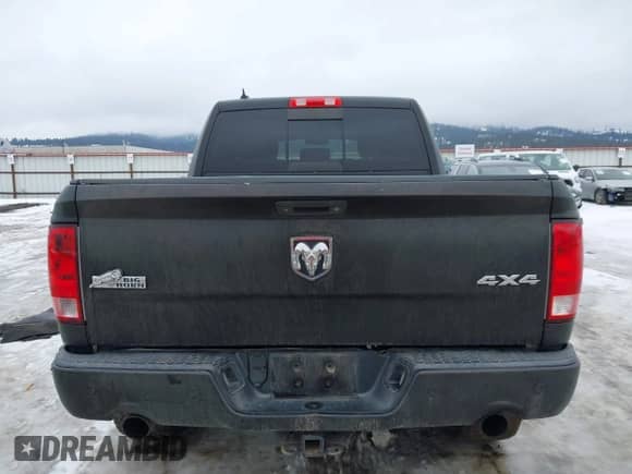 2015 Ram 1500 Outdoorsman with VIN 1C6RR7LM1FS563888, listed as a IAAI auction lot 41620266 with 155,194 mi miles and . Bid and sale history available at DreamBid. Image 15.