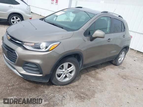 2022 Chevrolet Trax LT with VIN KL7CJLSM5NB563579, listed as a IAAI auction lot 41681481 with 26,387 mi miles and . Bid and sale history available at DreamBid. Image 17.