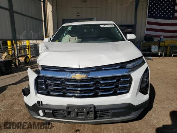 2025 Chevrolet Equinox FWD LT with VIN 3GNAXHEG9SL221386, listed as a Copart auction lot 84394905 with 26,453 mi miles and Salvage title. Bid and sale history available at DreamBid. Image 5.