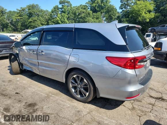 2022 Honda Odyssey Elite с VIN 5FNRL6H90NB026711, выставлен на аукционе Copart как лот 65542225 с пробегом 62 986 миль миль и Списание • Salvage title. История ставок и продаж доступна на DreamBid. Изображение 2.
