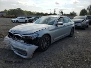 2019 BMW 5 Series 530i xDrive with VIN WBAJA7C50KWW06557, listed as a Copart auction lot 81634425 with 66,963 mi miles and Salvage title. Bid and sale history available at DreamBid. Image 1.