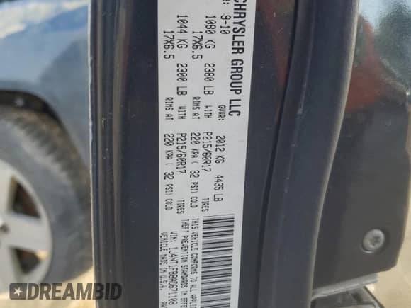 2010 Jeep Compass Sport z VIN 1J4NT1FB8AD671108, wystawiony jako Copart lot #82151454 z przebiegiem 206 413 mil mil oraz Szkoda całkowita • Salvage title. Historia ofert i sprzedaży dostępna na DreamBid. Obrazek 13.