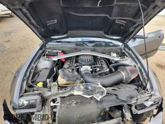 2011 Ford Mustang GT Premium with VIN 1ZVBP8CF8B5114320, listed as a Copart auction lot 84473535 with 114,482 mi miles and Salvage title. Bid and sale history available at DreamBid. Image 11.