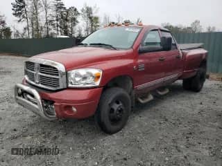 2007 Dodge 3500 SLT with VIN 3D7MX48C27G740633, listed as a Copart auction lot 79478654 with 342,764 mi miles and Salvage title. Bid and sale history available at DreamBid. Image 1.