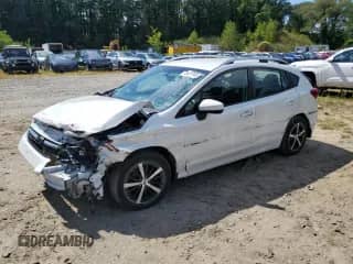 2021 Subaru Impreza Premium with VIN 4S3GTAV61M3712322, listed as a Copart auction lot 70577165 with 45,183 mi miles and Clean title. Bid and sale history available at DreamBid. Image 1.