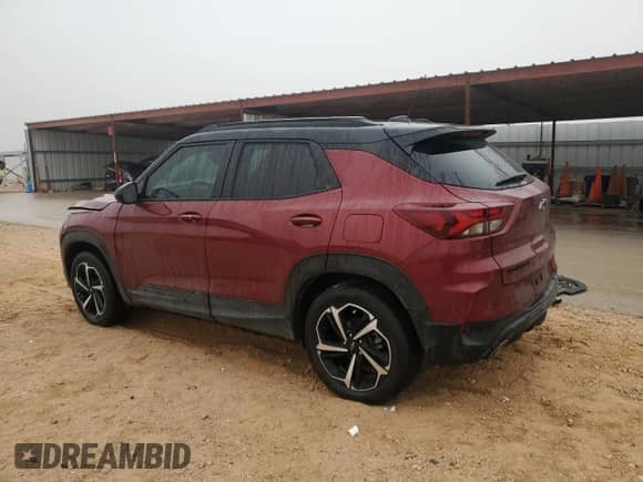 2023 Chevrolet TrailBlazer RS с VIN KL79MTSL2PB180081, выставлен на аукционе Copart как лот 42967035 с пробегом 31 498 миль миль и Списание • Salvage title. История ставок и продаж доступна на DreamBid. Изображение 2.