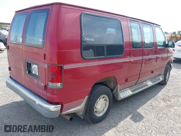 1999 Ford Econoline Cargo with VIN 1FDRE14W2XHC18025, listed as a IAAI auction lot 42421405 with 69,683 mi miles and . Bid and sale history available at DreamBid. Image 4.