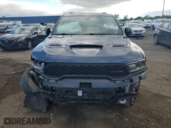 2021 Dodge Durango GT Plus with VIN 1C4RDJDG0MC766291, listed as a Copart auction lot 69807265 with 23,978 mi miles and Clean title. Bid and sale history available at DreamBid. Image 5.