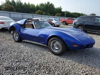 1975 Chevrolet Corvette с VIN 1Z37J5S415588, выставлен на аукционе Copart как лот 59477955 с пробегом 58 044 миль миль и Списание • Salvage title. История ставок и продаж доступна на DreamBid. Изображение 4.