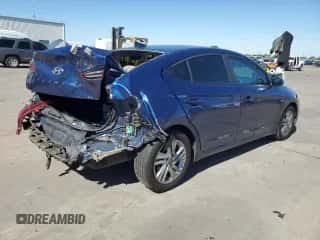 2020 Hyundai Elantra SEL z VIN 5NPD84LF8LH571812, wystawiony jako Copart lot #85376295 z przebiegiem 140 921 mil mil oraz Szkoda całkowita • Salvage title. Historia ofert i sprzedaży dostępna na DreamBid. Obrazek 3.