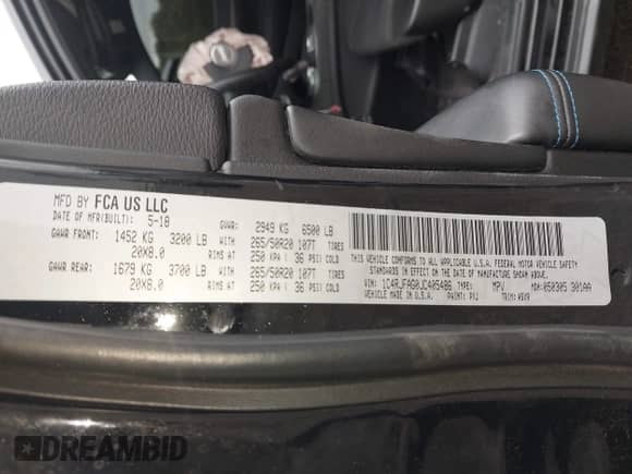 2018 Jeep Grand Cherokee Laredo с VIN 1C4RJFAG0JC405486, выставлен на аукционе IAAI как лот 42331951 с пробегом 92 795 миль миль и . История ставок и продаж доступна на DreamBid. Изображение 9.