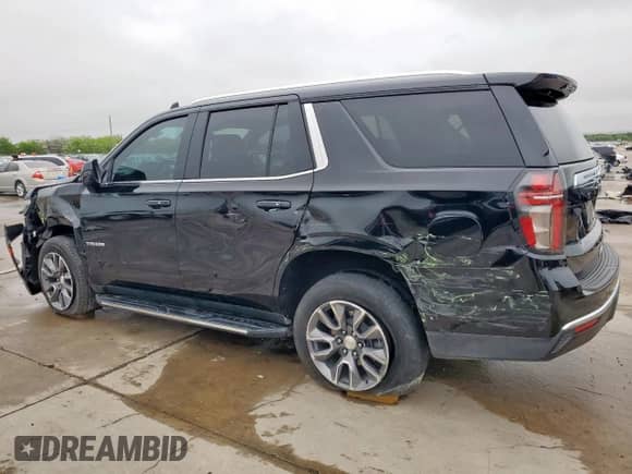 2023 Chevrolet Tahoe LT z VIN 1GNSCNKD6PR197847, wystawiony jako Copart lot #51952165 z przebiegiem 40 792 mil mil oraz Czysty tytuł • Clean title. Historia ofert i sprzedaży dostępna na DreamBid. Obrazek 2.