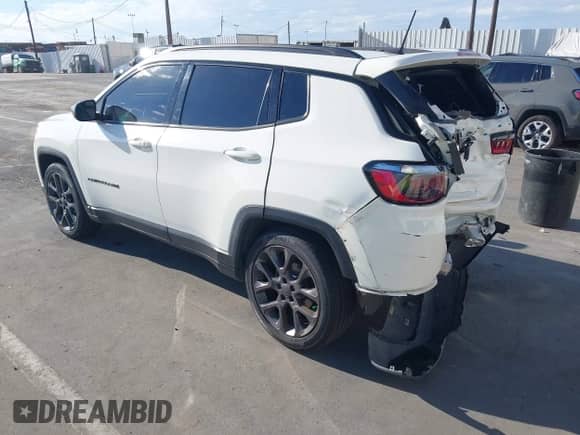 2021 Jeep Compass 80th Anniversary with VIN 3C4NJCEB2MT561291, listed as a IAAI auction lot 43292888 with 102,919 mi miles and . Bid and sale history available at DreamBid. Image 3.