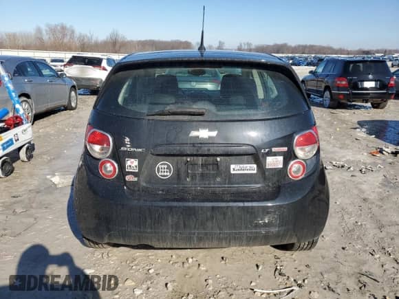 2012 Chevrolet Sonic LT with VIN 1G1JD6SB6C4193948, listed as a Copart auction lot 46372895 with 65,802 mi miles and Clean title. Bid and sale history available at DreamBid. Image 6.