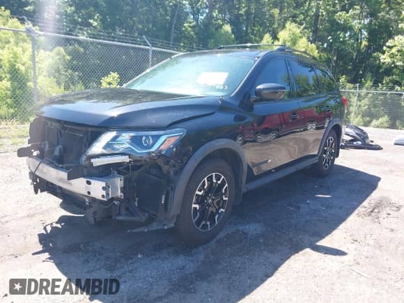 2019 Nissan Pathfinder SV with VIN 5N1DR2MM2KC642006, listed as a IAAI auction lot 42301997 with 95,716 mi miles and . Bid and sale history available at DreamBid. Image 2.