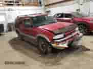 2000 Chevrolet Blazer LS with VIN 1GNDT13W9Y2286713, listed as a Copart auction lot 82139145 with 200,735 mi miles and Non repairable. Bid and sale history available at DreamBid. Image 4.