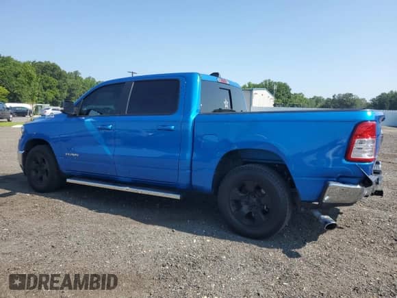 2021 Ram 1500 Lone Star z VIN 1C6RREFT6MN502748, wystawiony jako Copart lot #66489285 z przebiegiem 70 761 mil mil oraz Szkoda całkowita • Salvage title. Historia ofert i sprzedaży dostępna na DreamBid. Obrazek 2.