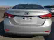 2014 Hyundai Elantra SE with VIN KMHDH4AE5EU163248, listed as a Copart auction lot 70504225 with 117,467 mi miles and Salvage title. Bid and sale history available at DreamBid. Image 6.